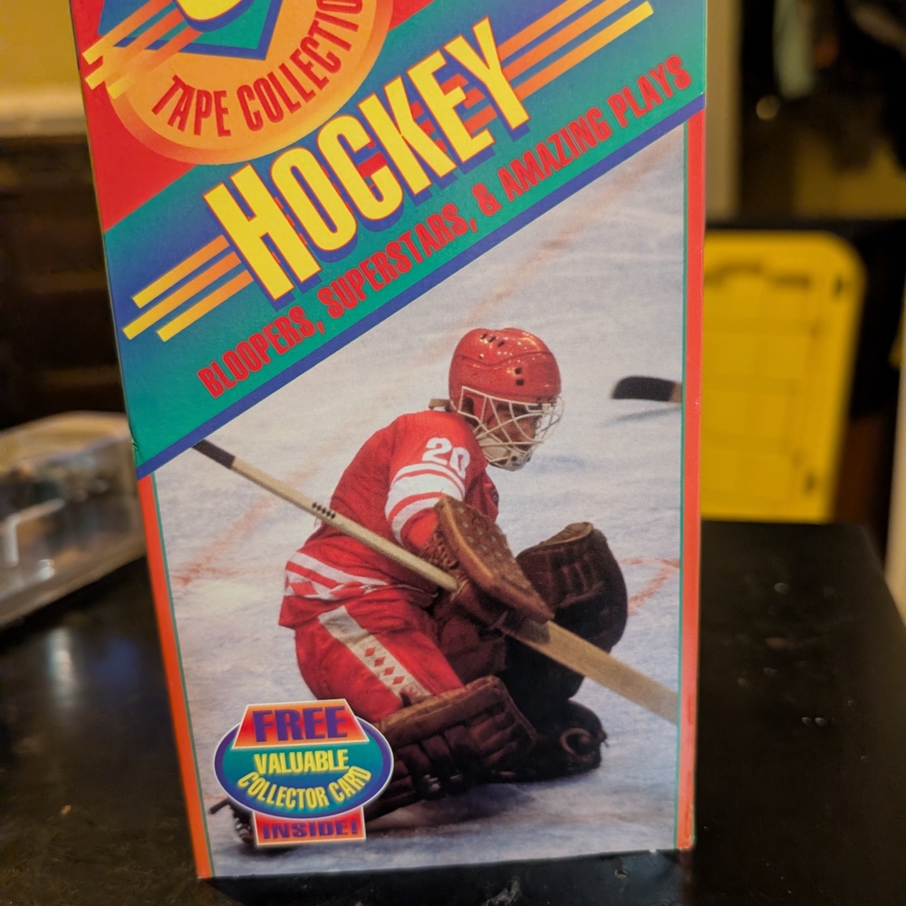 Hockey Bloopers VHS Tape